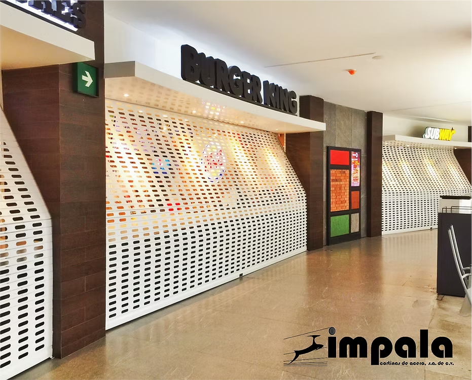Selección de persianas de acero y enrollables Impala